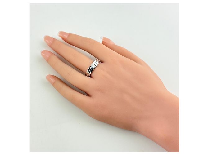 Anello Tiffany & Co. T TWO Narrow Band Ring - vista 4