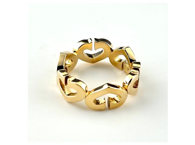 Anello Cartier C Heart in Oro Giallo - vista 2