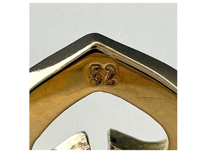 Anello Cartier C Heart in Oro Giallo - vista 4