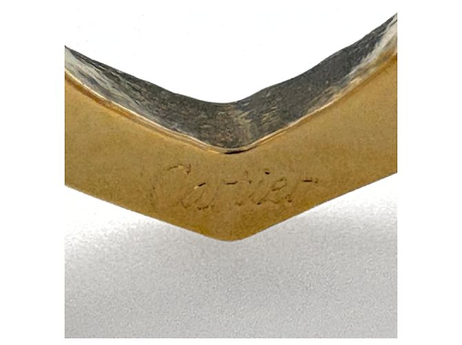 Anello Cartier C Heart in Oro Giallo - vista 6