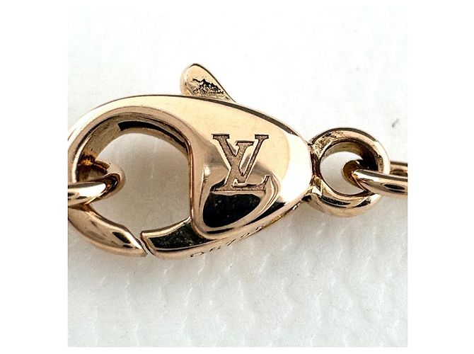 Collana con pendente Louis Vuitton in oro rosa - vista 6