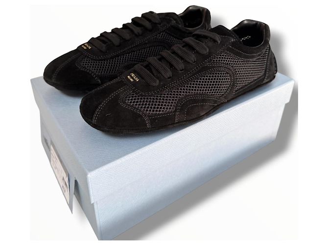 Sneakers Prada Re-Education 2005 Nero - vista 10