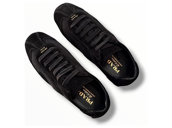 Sneakers Prada Re-Education 2005 Nero - vista 11