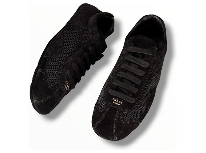 Sneakers Prada Re-Education 2005 Nero - vista 17