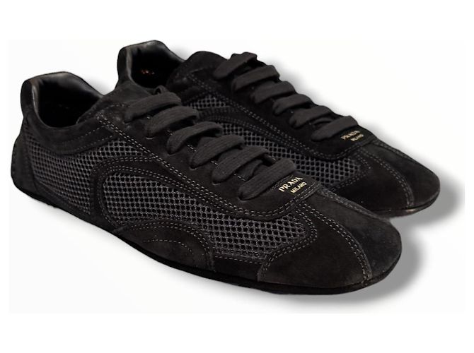 Sneakers Prada Re-Education 2005 Nero - vista 18
