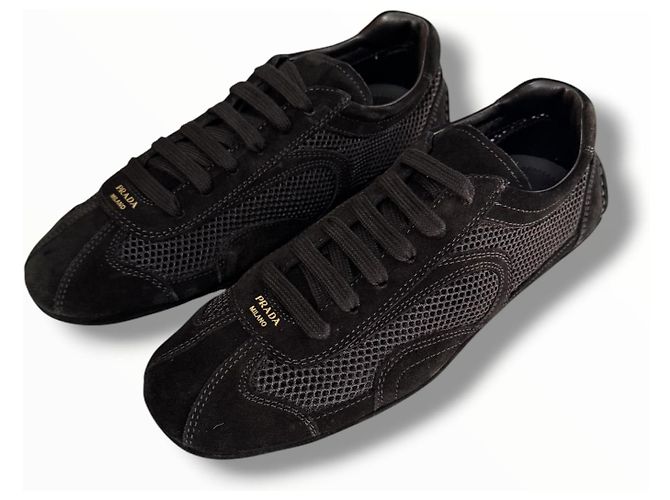Sneakers Prada Re-Education 2005 Nero - vista 9