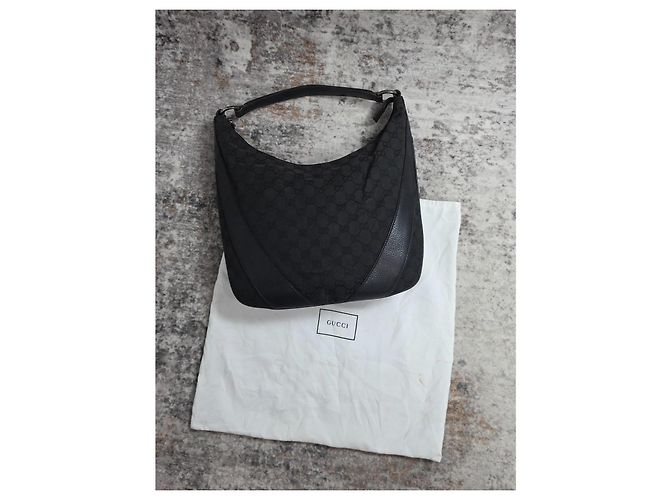 Borsa Gucci Hobo Nero - vista 7