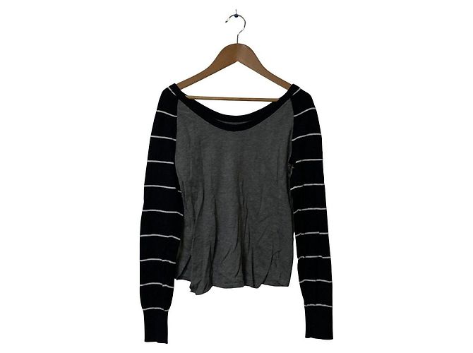 Top de punto Armani Exchange Castaño - vista 2
