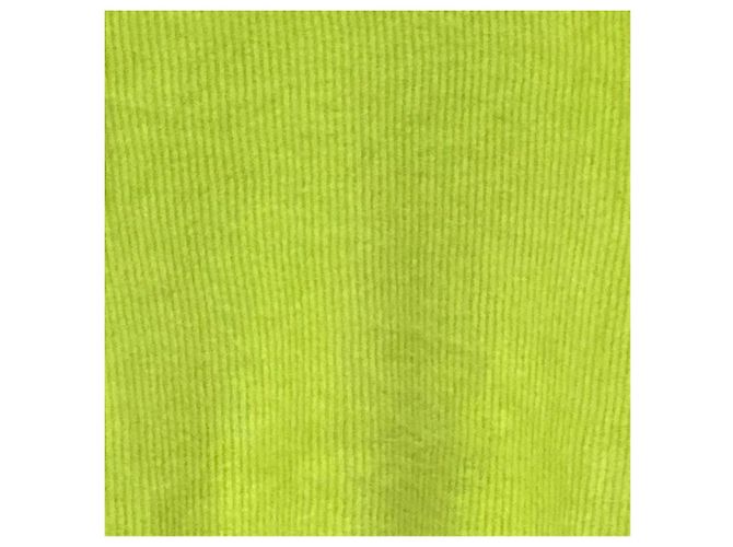 Jersey de punto de angora Acne Dorado Amarillo - vista 2
