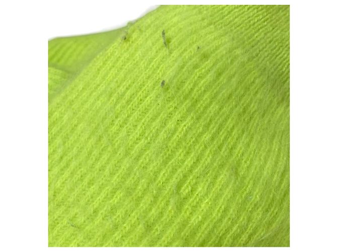 Jersey de punto de angora Acne Dorado Amarillo - vista 7