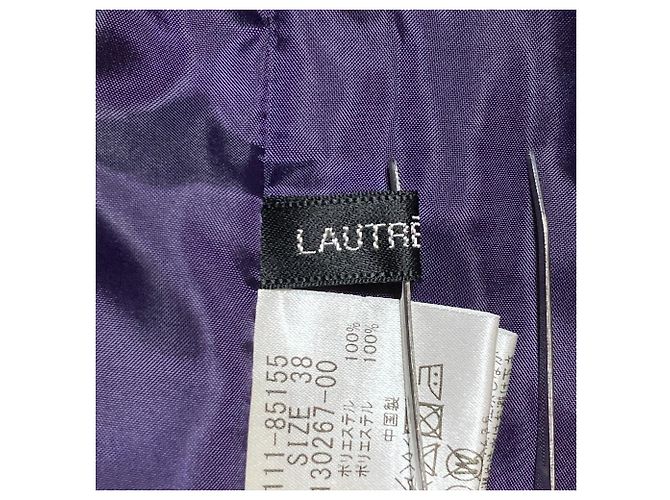Autre Marque Falda plisada de cuadros Lautreamont Púrpura - vista 4