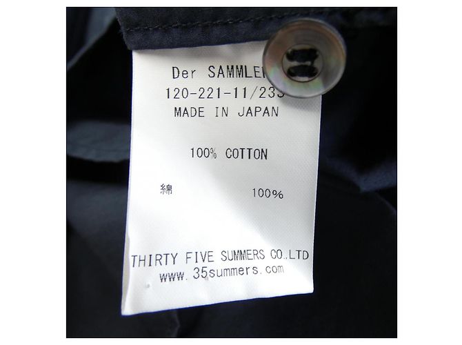 Autre Marque Camicia DER SAMMLER SOLO Blu Blu navy - vista 3