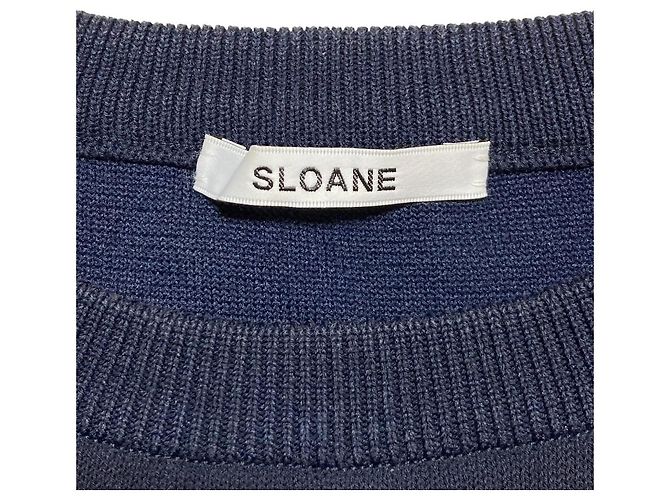 Autre Marque SLOANE Stricktop Blau - Ansicht 4