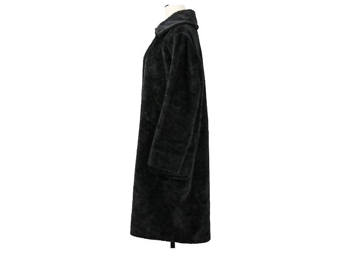 Abrigo de lana de alpaca Max Mara Negro - vista 3