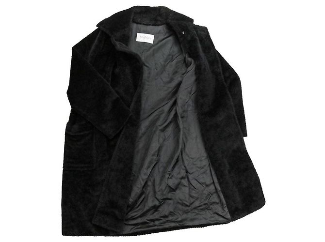 Abrigo de lana de alpaca Max Mara Negro - vista 6