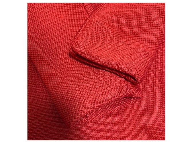 Autre Marque Abrigo de punto de lana J&M Davidson Roja - vista 6