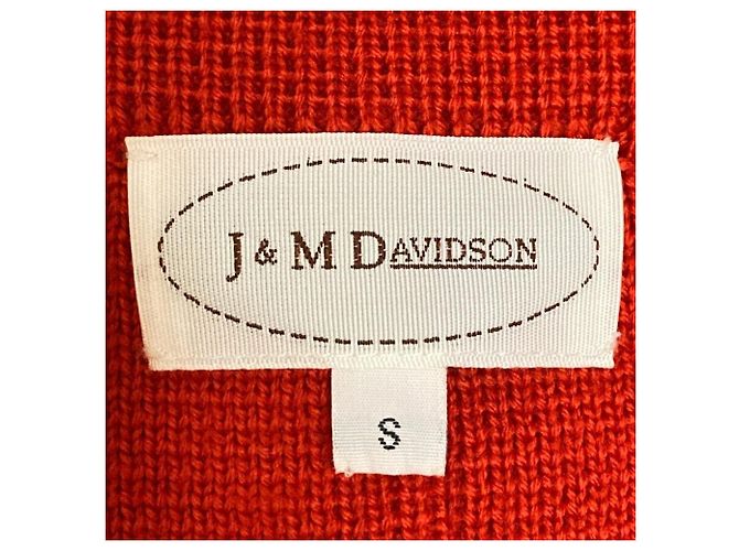 Autre Marque Abrigo de punto de lana J&M Davidson Roja - vista 8