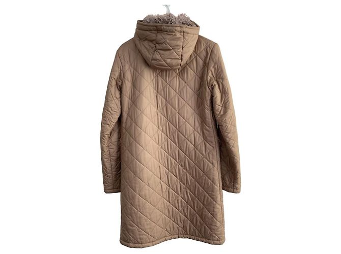 Autre Marque Abrigo acolchado Mackintosh Boa Coat Beige - vista 2