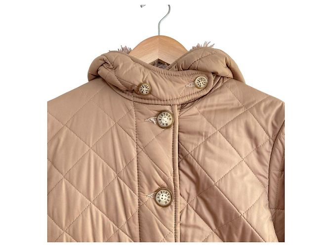 Autre Marque Abrigo acolchado Mackintosh Boa Coat Beige - vista 4