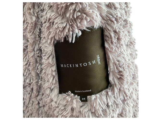 Autre Marque Abrigo acolchado Mackintosh Boa Coat Beige - vista 7