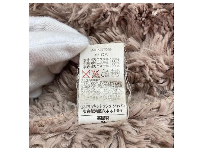 Autre Marque Abrigo acolchado Mackintosh Boa Coat Beige - vista 8