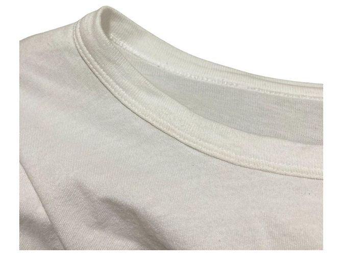 Autre Marque Plan C Bianca Drape Crewneck T-shirt Camiseta de algodón Blanco - vista 8