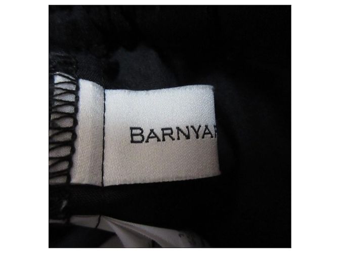 Autre Marque BARNYARDSTORM Tuck Stretch Pants Nero - vista 5