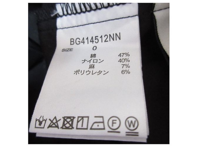 Autre Marque BARNYARDSTORM Tuck Stretch Pants Nero - vista 7