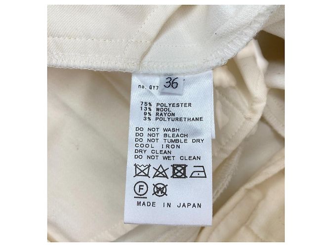 Autre Marque EVERYDAY I LIKE. Wide Flare Hose Weiß - Ansicht 5