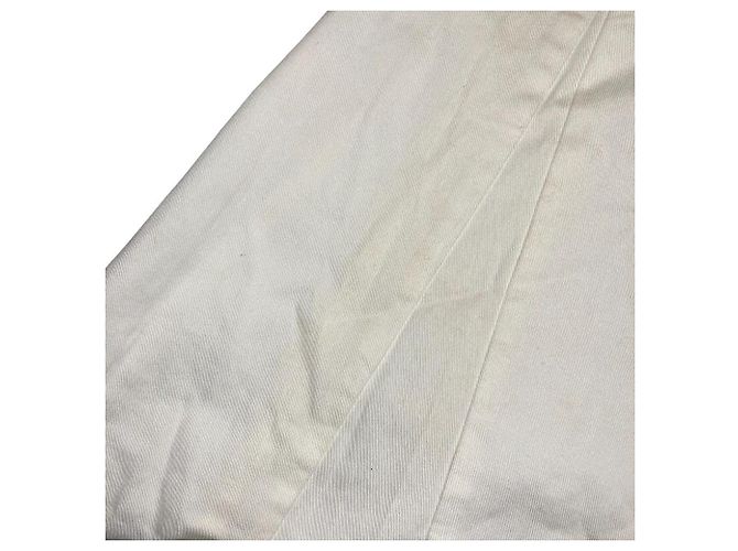 Autre Marque Gonna a sirena chino GRACE CONTINENTAL Gonna in cotone Bianco - Ansicht 6