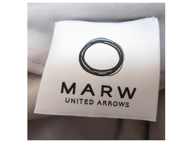 Autre Marque MARW UNITED ARROWS Weite Hose Beige - Ansicht 3