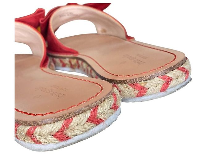 Sandali Espadrillas con Nastro Kate Spade Rosso - vista 8