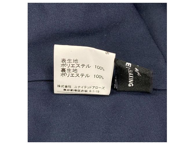 Autre Marque green label relaxing Feather Pattern Long Dress Blue Navy blue - view 7