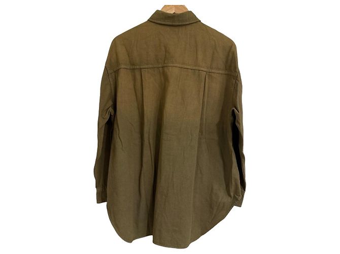 Autre Marque Camisa de denim RIVE DROITE Castaño - vista 2