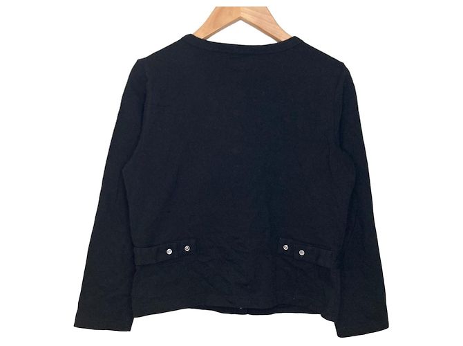 Autre Marque agnes b. Cardigan Pression Cardigan Negro - vista 2