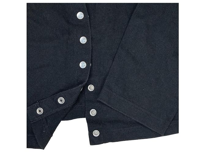 Autre Marque agnes b. Cardigan Pression Cardigan Negro - vista 4