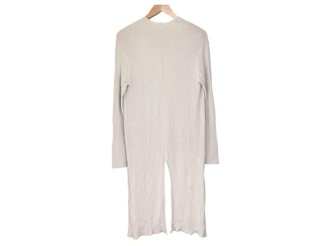 Autre Marque Mila Owen Long Cardigan Beige - vista 2