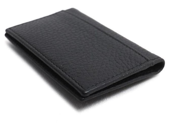 Tarjetero de piel Gucci GG Marmont Negro - vista 2