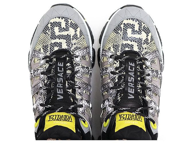 Gianni Versace Trigreca Leder-Sneaker Mehrfarben - Ansicht 13