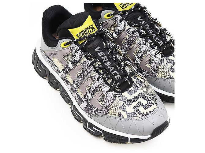 Gianni Versace Trigreca Leder-Sneaker Mehrfarben - Ansicht 15