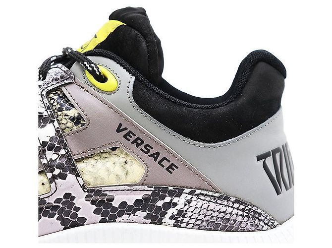 Gianni Versace Trigreca Leder-Sneaker Mehrfarben - Ansicht 5