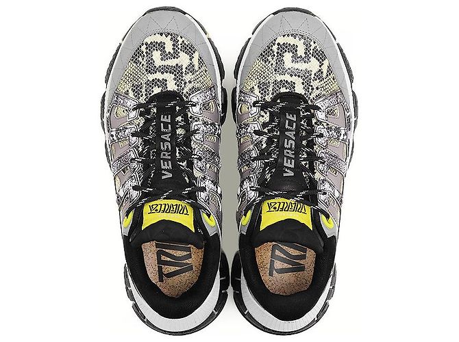Gianni Versace Trigreca Leder-Sneaker Mehrfarben - Ansicht 8