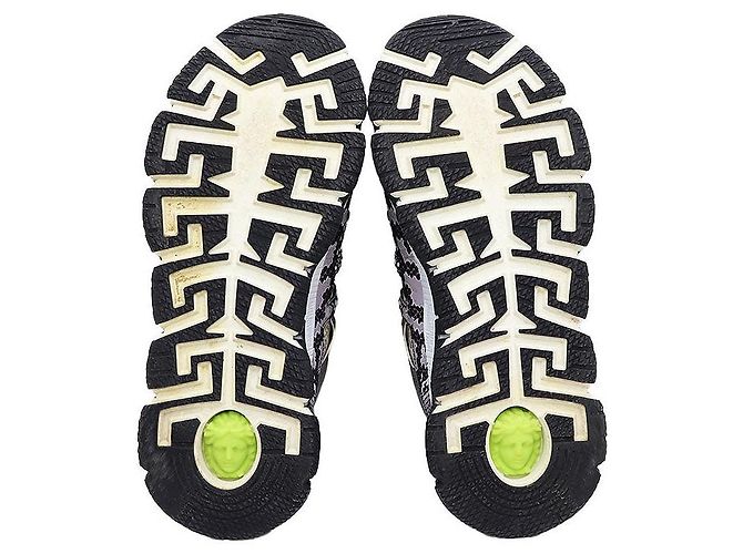 Gianni Versace Trigreca Leder-Sneaker Mehrfarben - Ansicht 9
