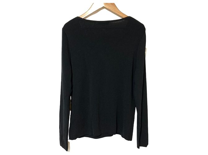 Autre Marque Top de punto Mackintosh London Negro - vista 2