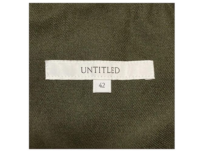 Autre Marque UNTITLED Weite Hose Grün Khaki - Ansicht 4