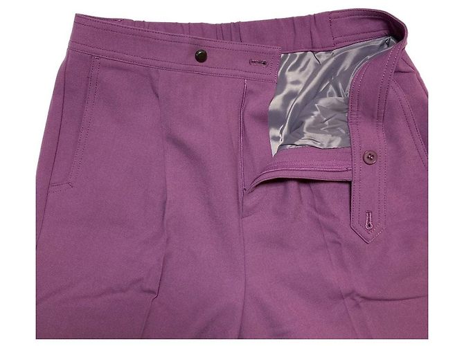 Autre Marque Pantaloni tapered UNTITLED Porpora - vista 3