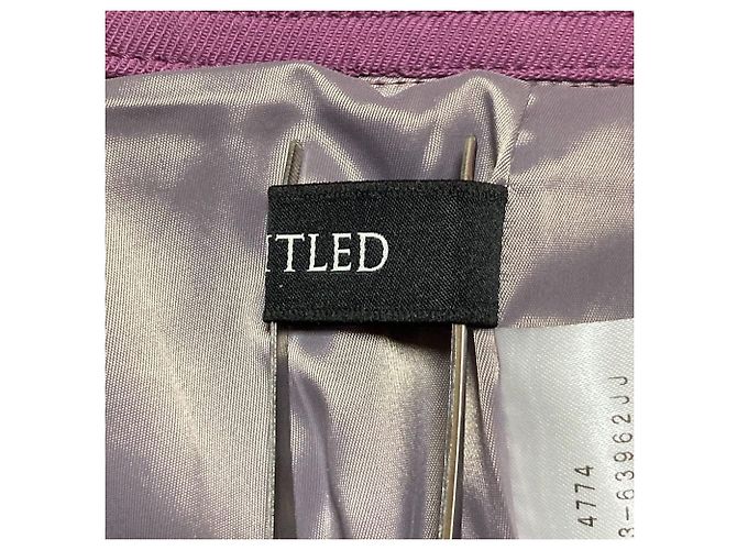 Autre Marque Pantaloni tapered UNTITLED Porpora - vista 5