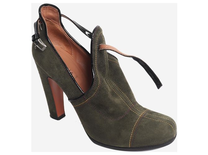 Alaïa Grüne Wildleder-Absatzschuhe - Größe EU 35.5 (UK 2.5) - Ansicht 7