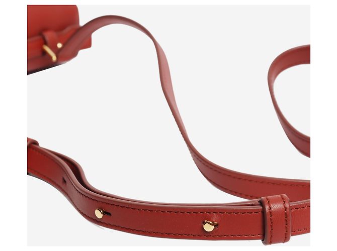 Loro Piana Borsa in vimini marrone con tasca extra - vista 8