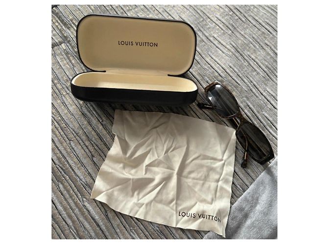 Gafas de sol Louis Vuitton Monogram Castaño Monograma - vista 4